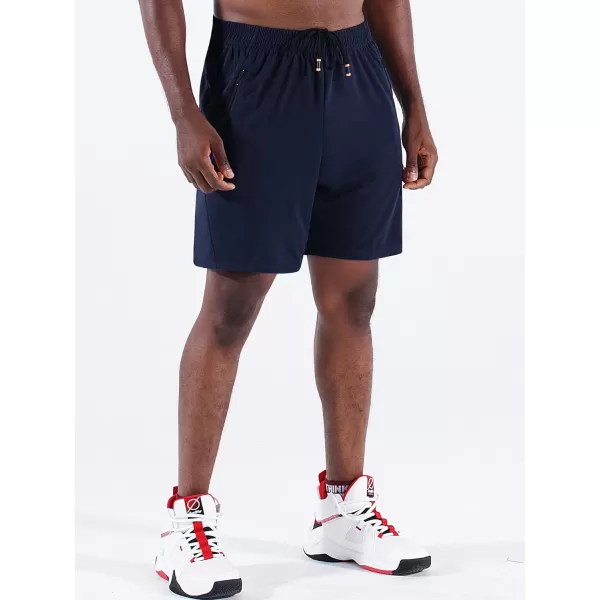 NELEUS Men's 7 inch Lightweight Workout Running Shorts with Pockets