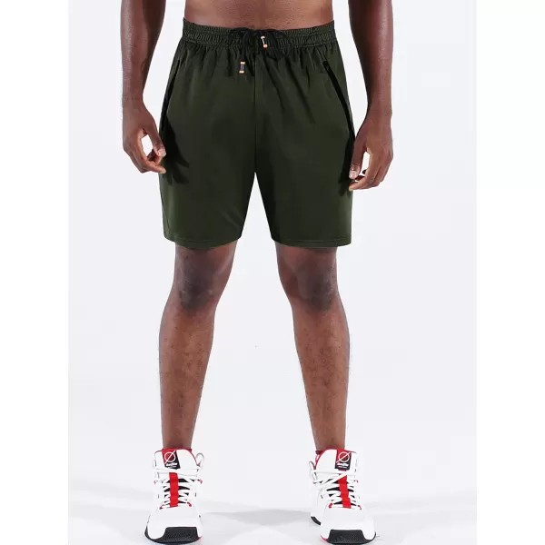 NELEUS Men's 7 inch Lightweight Workout Running Shorts with Pockets