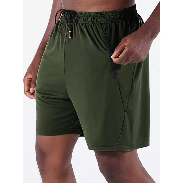 NELEUS Men's 7 inch Lightweight Workout Running Shorts with Pockets