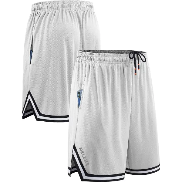 NELEUS Men's 7 inch Lightweight Workout Running Shorts with Pockets