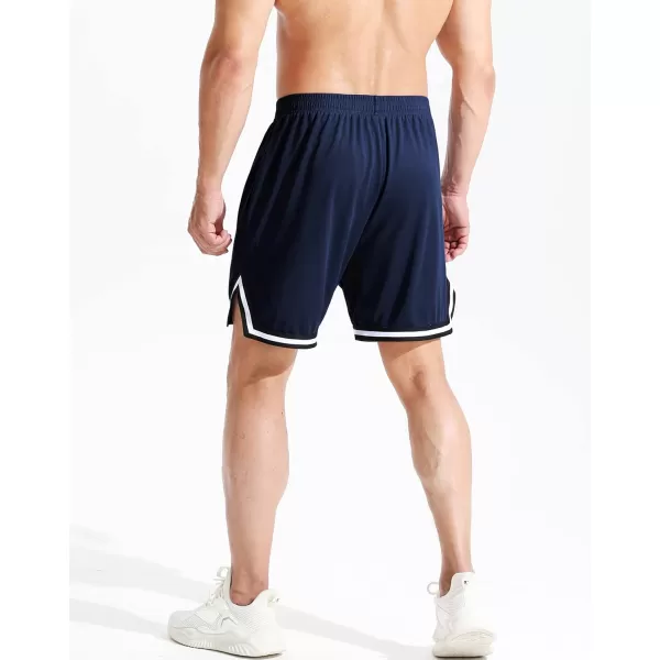 NELEUS Men's 7 inch Lightweight Workout Running Shorts with Pockets