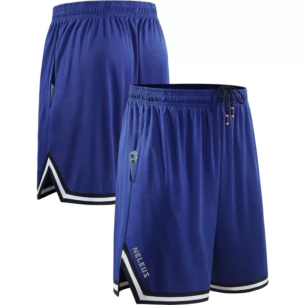 NELEUS Men's 7 inch Lightweight Workout Running Shorts with Pockets