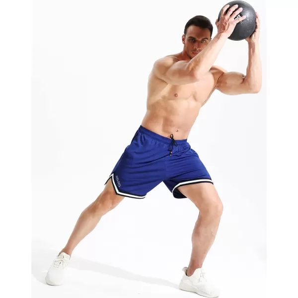 NELEUS Men's 7 inch Lightweight Workout Running Shorts with Pockets