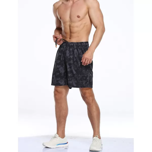 NELEUS Men's 7 inch Running Shorts Athletic Gym Workout Shorts with Pockets