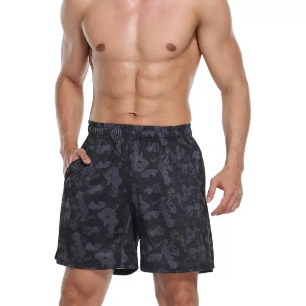 NELEUS Men's 7 inch Running Shorts Athletic Gym Workout Shorts with Pockets