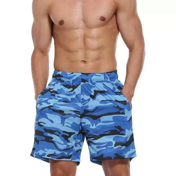 NELEUS Men's 7 inch Running Shorts Athletic Gym Workout Shorts with Pockets