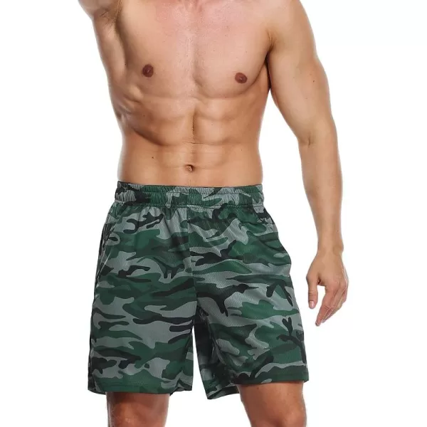 NELEUS Men's 7 inch Running Shorts Athletic Gym Workout Shorts with Pockets