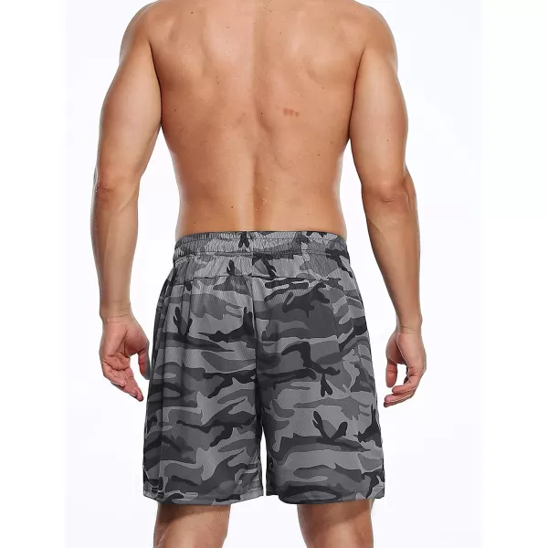 NELEUS Men's 7 inch Running Shorts Athletic Gym Workout Shorts with Pockets
