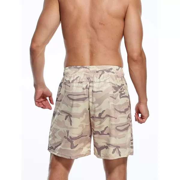NELEUS Men's 7 inch Running Shorts Athletic Gym Workout Shorts with Pockets