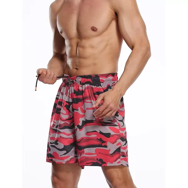 NELEUS Men's 7 inch Running Shorts Athletic Gym Workout Shorts with Pockets