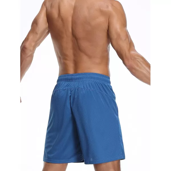 NELEUS Men's 7 inch Running Shorts Athletic Gym Workout Shorts with Pockets