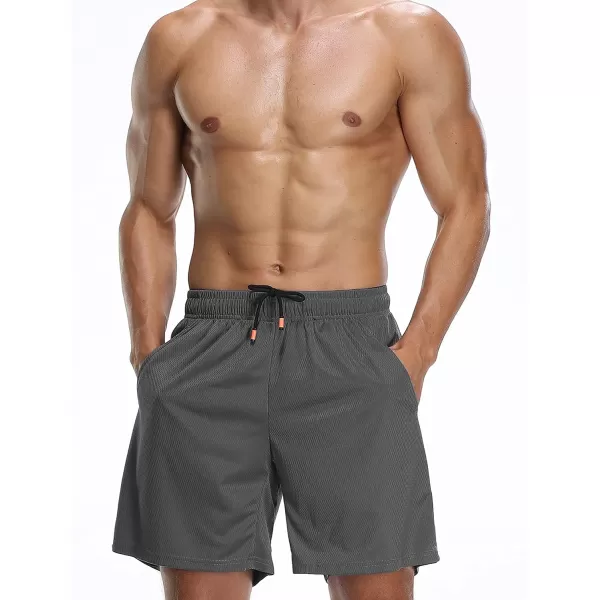 NELEUS Men's 7 inch Running Shorts Athletic Gym Workout Shorts with Pockets