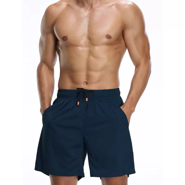 NELEUS Men's 7 inch Running Shorts Athletic Gym Workout Shorts with Pockets