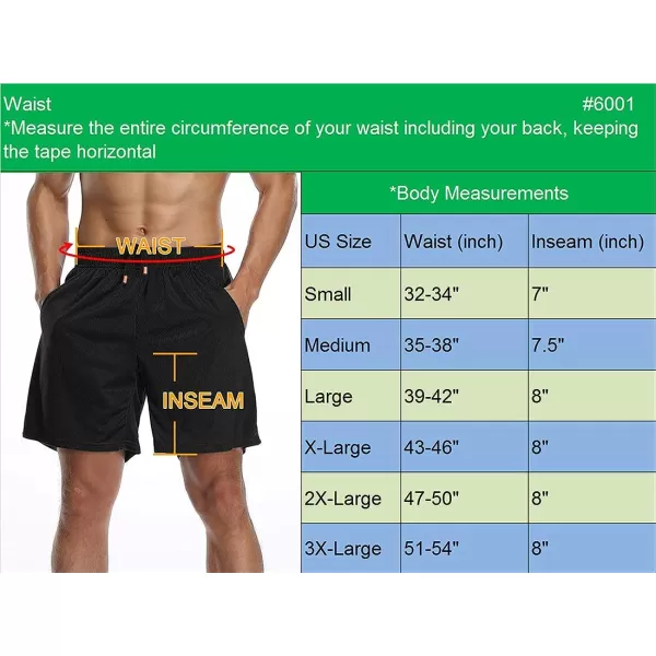 NELEUS Men's 7 inch Running Shorts Athletic Gym Workout Shorts with Pockets