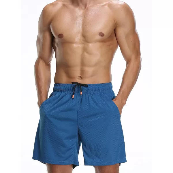 NELEUS Men's 7 inch Running Shorts Athletic Gym Workout Shorts with Pockets