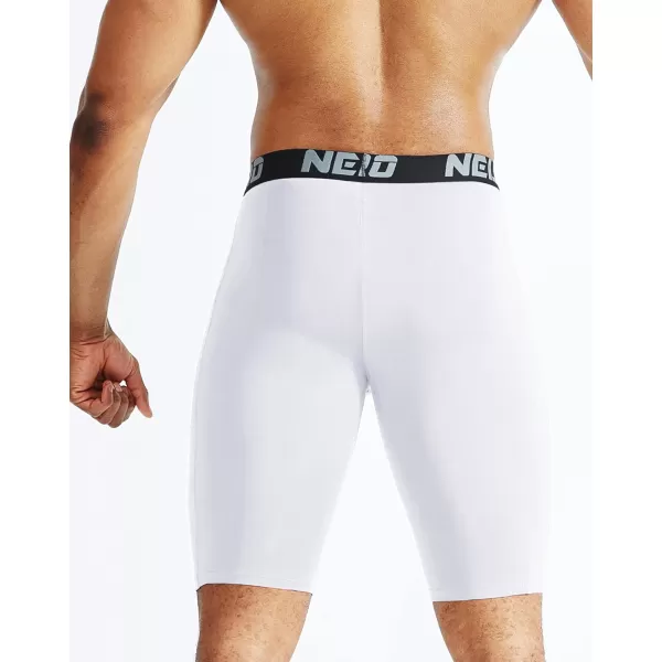 NELEUS Men's Compression Short with Pocket Dry Fit Yoga Running Shorts Pack of 3