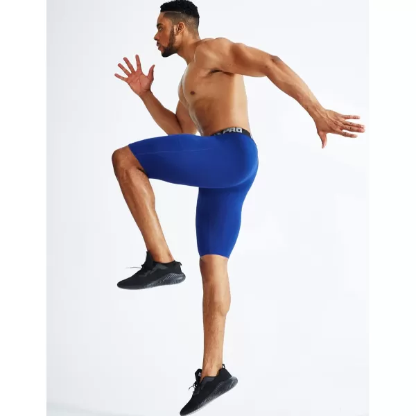 NELEUS Men's Compression Short with Pocket Dry Fit Yoga Running Shorts Pack of 3