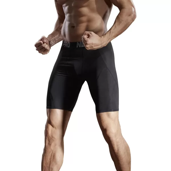 NELEUS Men's Compression Shorts Pack of 3