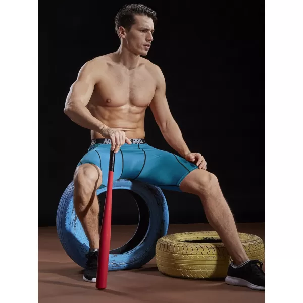 NELEUS Men's Compression Shorts Pack of 3