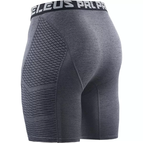 NELEUS Men's Compression Shorts Pack of 3