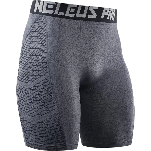 NELEUS Men's Compression Shorts Pack of 3