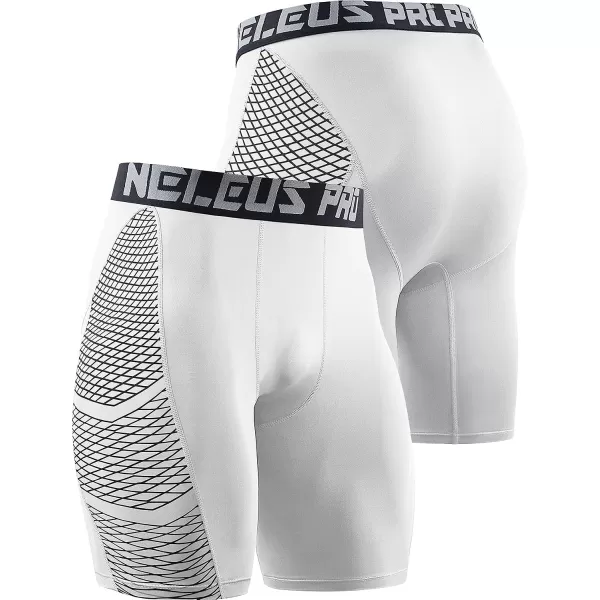 NELEUS Men's Compression Shorts Pack of 3