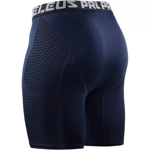NELEUS Men's Compression Shorts Pack of 3