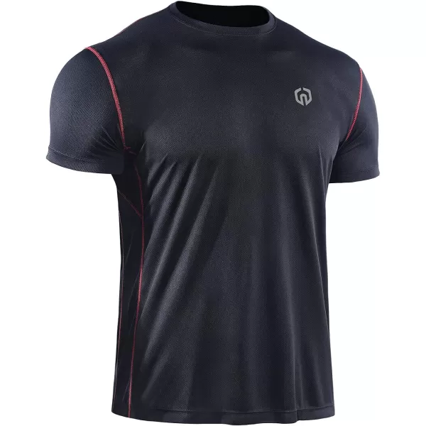 NELEUS Men's Dry Fit Athletic Running Shirt