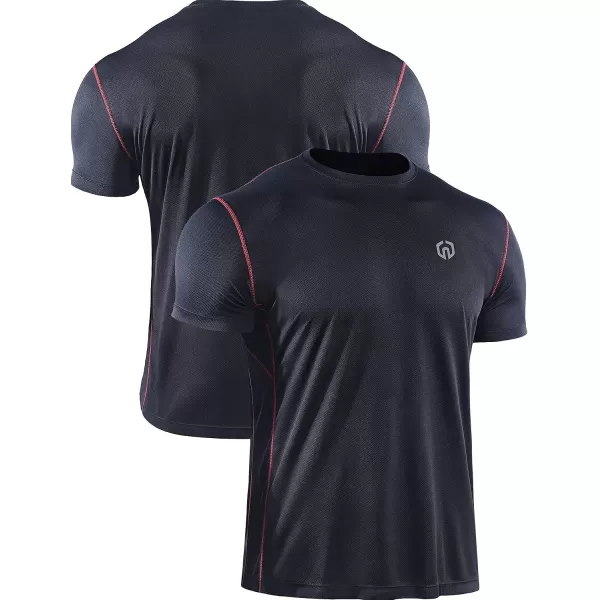 NELEUS Men's Dry Fit Athletic Running Shirt