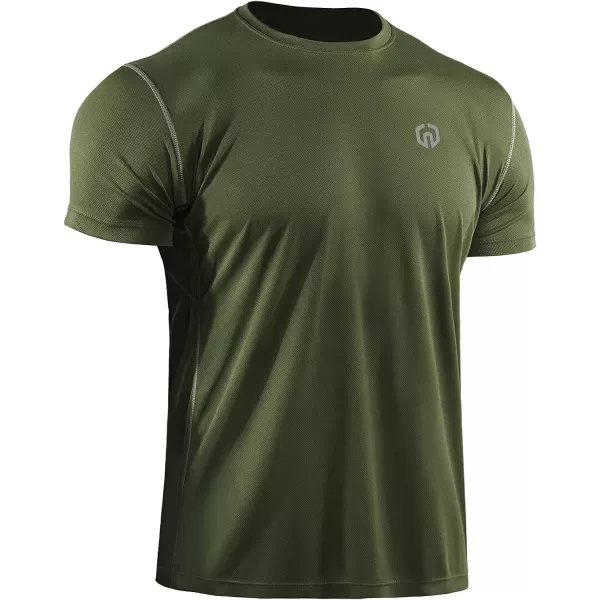 NELEUS Men's Dry Fit Athletic Running Shirt