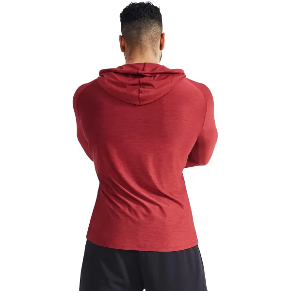 NELEUS Men's Dry Fit Athletic Workout Running Shirts Long Sleeve with Hoods