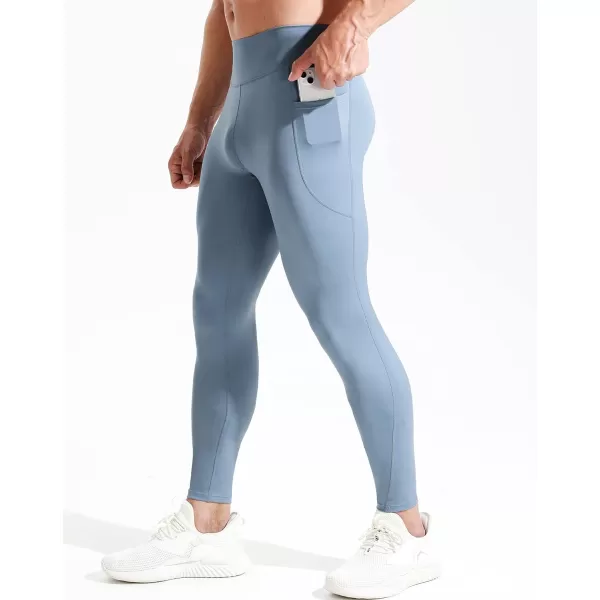 NELEUS Men's Dry Fit Compression Baselayer Pants Running Tights Leggings with Phone Pocket