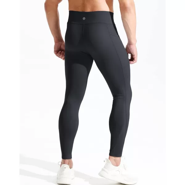 NELEUS Men's Dry Fit Compression Baselayer Pants Running Tights Leggings with Phone Pocket