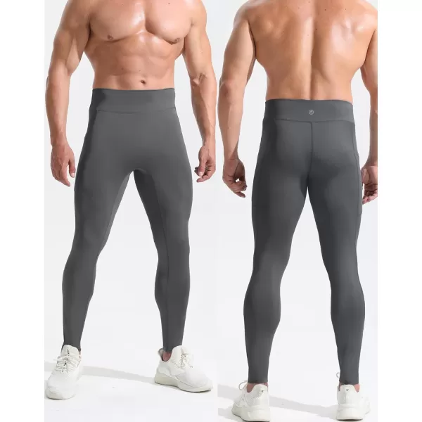 NELEUS Men's Dry Fit Compression Baselayer Pants Running Tights Leggings with Phone Pocket