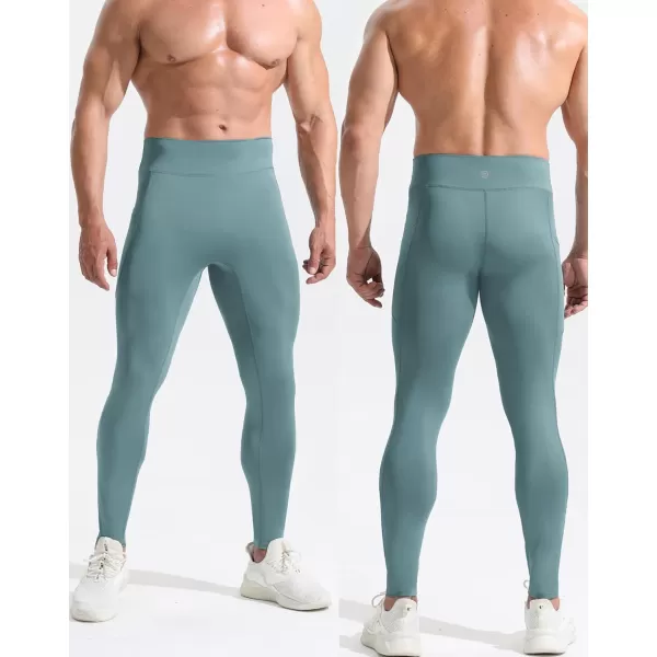 NELEUS Men's Dry Fit Compression Baselayer Pants Running Tights Leggings with Phone Pocket