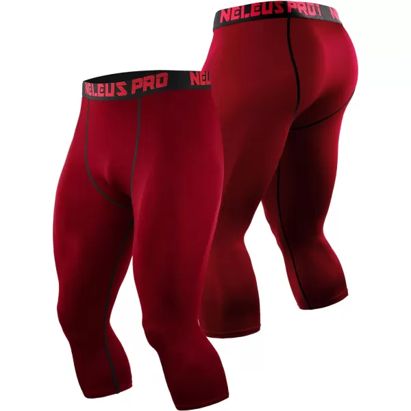 NELEUS Men's Dry Fit Compression Pants Workout Running Leggings