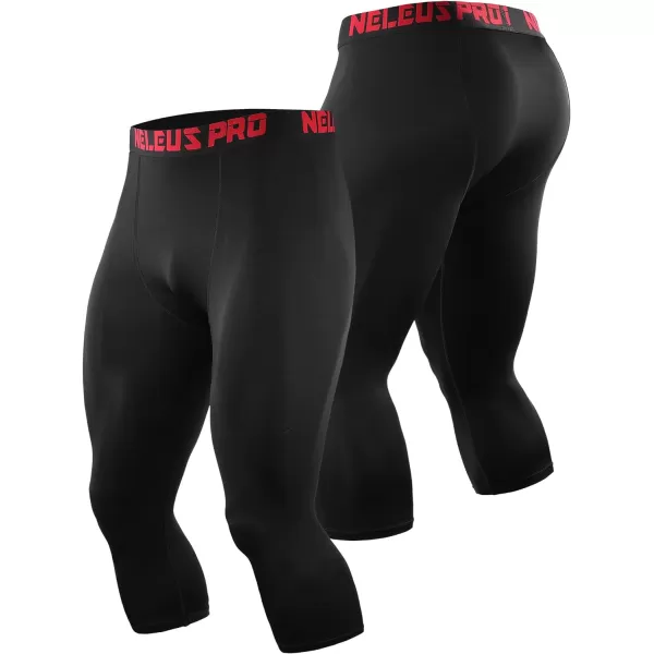 NELEUS Men's Dry Fit Compression Pants Workout Running Leggings