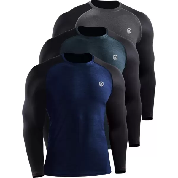 5073 Dark Grey/Navy/Slate Grey,3 Pack
