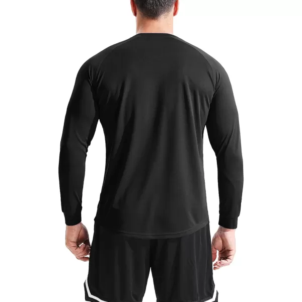 NELEUS Men's Dry Fit Long Sleeve Athletic Running Shirts