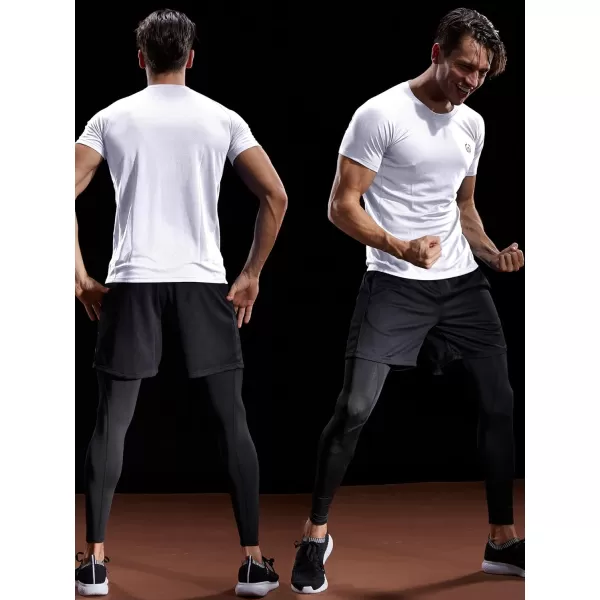 NELEUS Men's Dry Fit Mesh Athletic Shirts