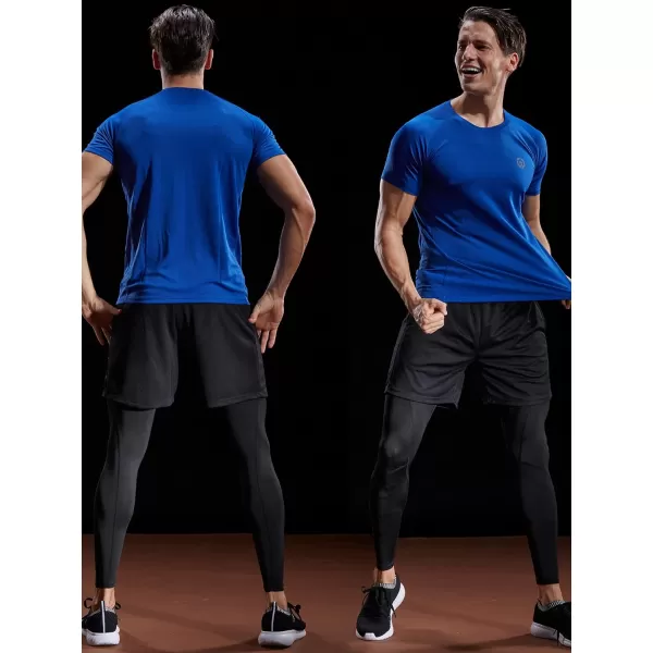 NELEUS Men's Dry Fit Mesh Athletic Shirts
