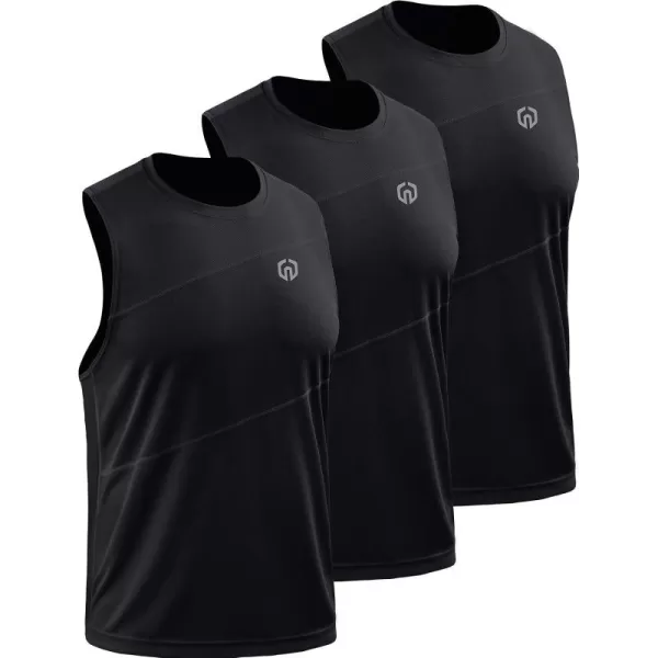 NELEUS Men's Dry Fit Workout Running Muscle Tank Top
