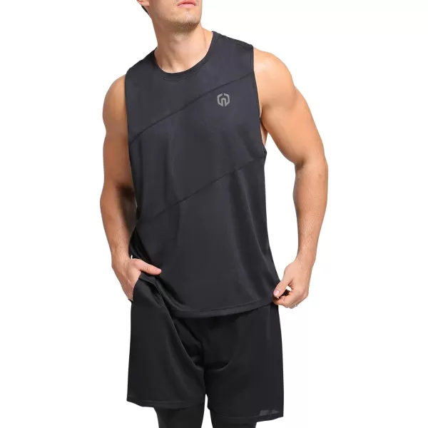 NELEUS Men's Dry Fit Workout Running Muscle Tank Top
