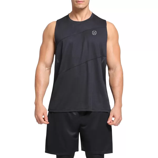 NELEUS Men's Dry Fit Workout Running Muscle Tank Top