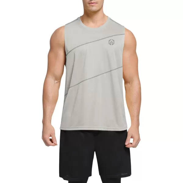 NELEUS Men's Dry Fit Workout Running Muscle Tank Top