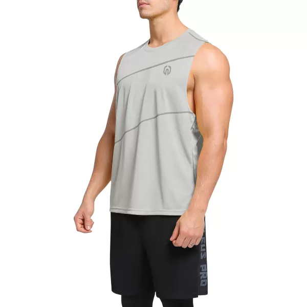 NELEUS Men's Dry Fit Workout Running Muscle Tank Top
