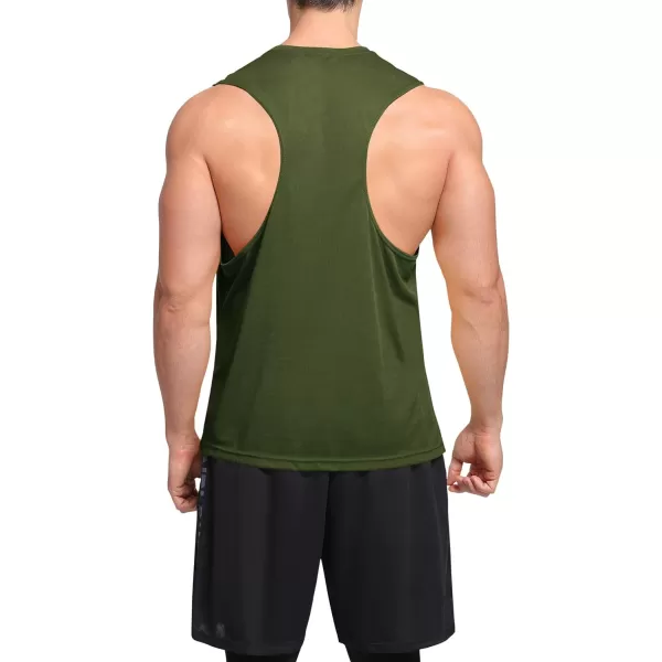 NELEUS Men's Dry Fit Workout Running Muscle Tank Top
