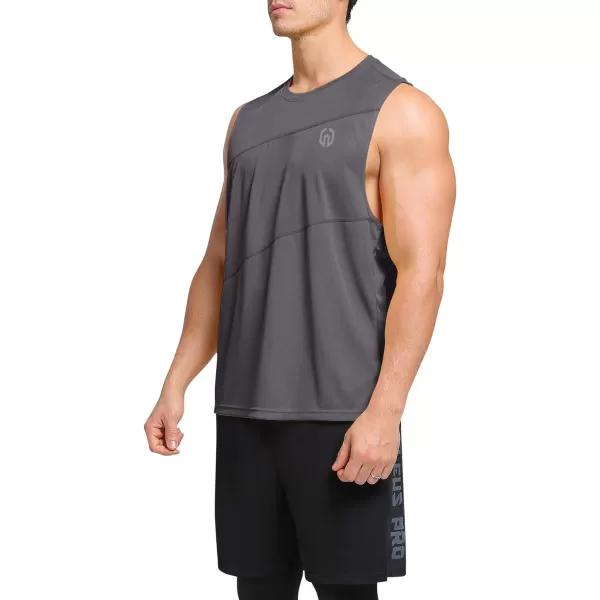 NELEUS Men's Dry Fit Workout Running Muscle Tank Top
