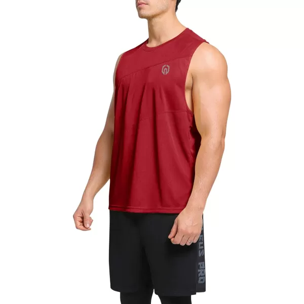 NELEUS Men's Dry Fit Workout Running Muscle Tank Top