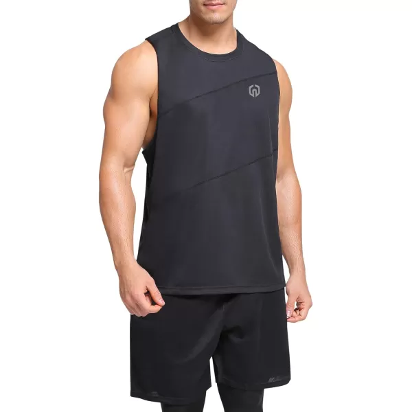 NELEUS Men's Dry Fit Workout Running Muscle Tank Top
